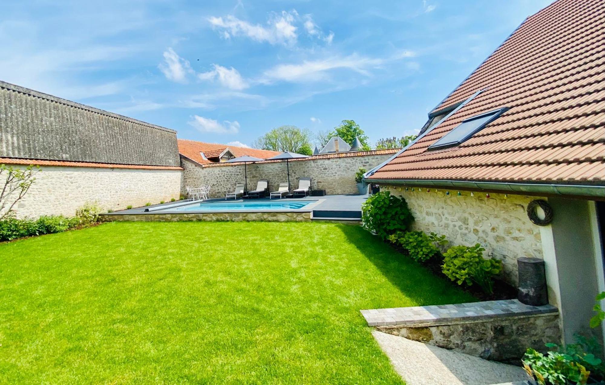 Studio D'Hotes Avec Piscine « Le Clos N°6 » Cormicy Экстерьер фото